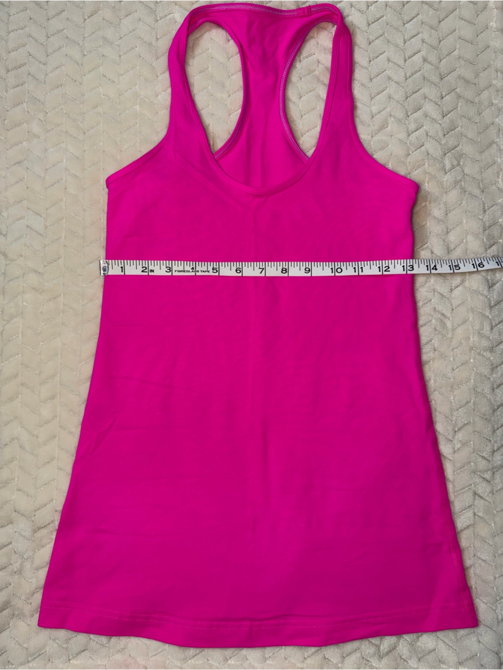 Lululemon Cool Racerback Raspberry Glo Light Size 4 - Picture 4 of 7